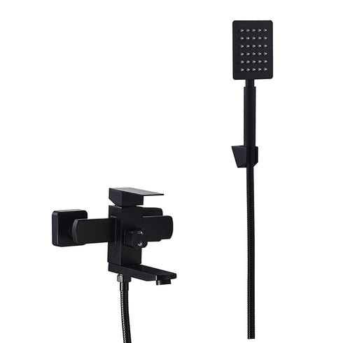 Tuš baterije - CRNA - INOX - sa dodacima 486202 Slovarm